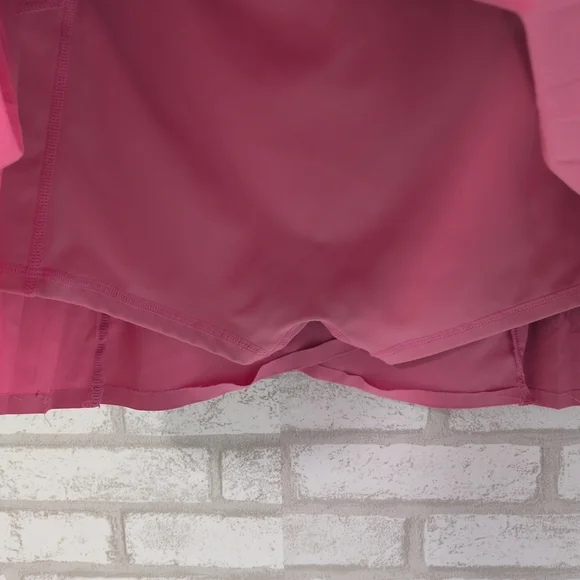 Altar'd State As Revival Activewear Pink Pleated Tennis Mini Skirt Skort - Picture 5 of 7